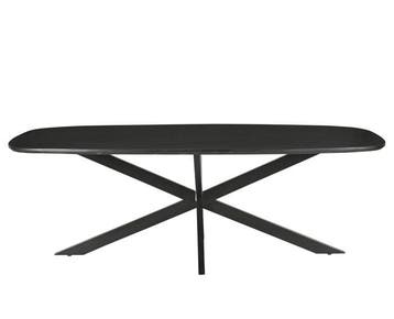 Eettafel Jesper Deens ovaal 210cm | Zwart, Huis en Inrichting, Tafels | Eettafels, Ophalen of Verzenden, Nieuw