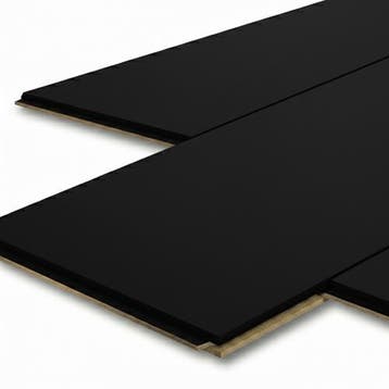 Plafondpanelen MDF Sanimex 260x38.5x1.2cm Mat Zwart, Doe-het-zelf en Verbouw, Sanitair, Ophalen of Verzenden, Nieuw, Bad