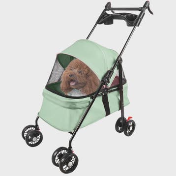 2-in-1 Honden- en Kattenbuggy met Afneembare Reiswieg - Tot, Verzenden, Nieuw