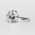 Zonder minimumprijs - Verlovingsring - 18 karaat Witgoud -, Sieraden, Tassen en Uiterlijk, Antieke sieraden