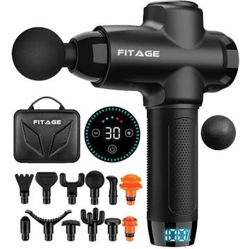 Massage Gun - 12 Opzetstukken, Nieuw