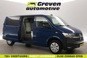Volkswagen Transporter 2.0 TDI L2H1 150PK, Stof, Gebruikt, Euro 6, Onderhoudsboekje