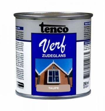 Tenco Verf Taupe Zijdeglans 250 ml, Ophalen of Verzenden, Nieuw