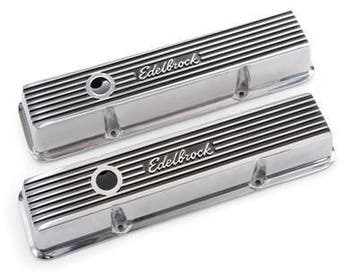 Chevrolet SB Klepdeksels Edelbrock elite, Auto-onderdelen, Ophalen of Verzenden, Nieuw