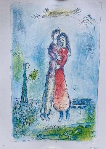 Marc Chagall (1887-1985) - La Joie