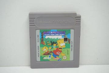 Bart Simpsons Escape from Camp Deadly DMG-TS-ASI, Ophalen of Verzenden, Zo goed als nieuw