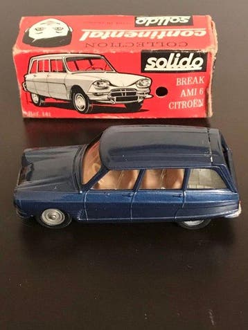 Solido 1:43 - Modelauto - Citroën Ami 6 break collection, Nieuw