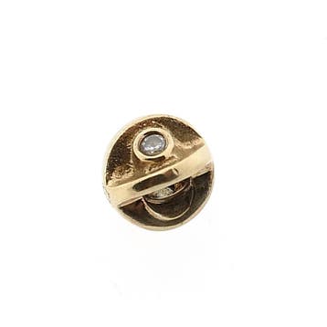Pandora bedel; Goud; Zirconia Eye (Hanger of bedel), Ophalen of Verzenden, Gebruikt, Goud, Overige merken