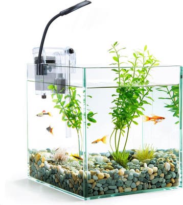 Aquarium Kit - 30x30x30 cm - 27L - Nobleza, Verzenden, Zo goed als nieuw