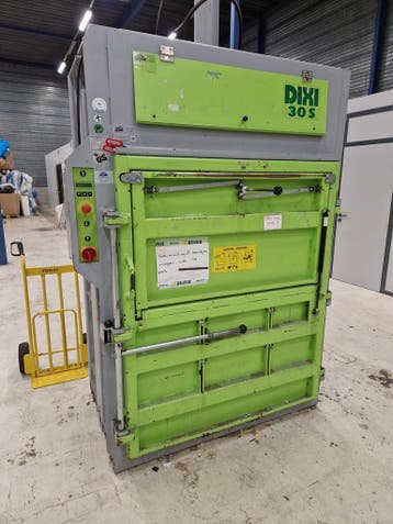 Balenpers DIXI 30S, 30 t perskracht, 7,5 kW, 400V, gebruikt, Ophalen of Verzenden, Gebruikt