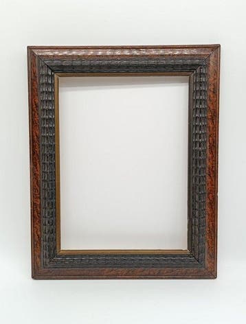 Lijst - zwart eboniseerd - guilloché