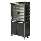 GGM Gastro | Gas kippengrill - 30kW - 5 spitten voor 30 |, Verzenden
