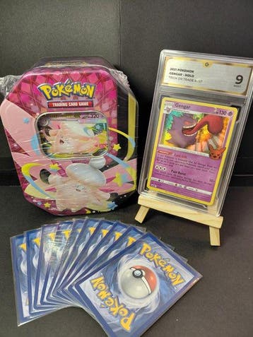 Pokémon - 12 Graded card - Gengar #057 Foil - GG 9 - Various, Nieuw