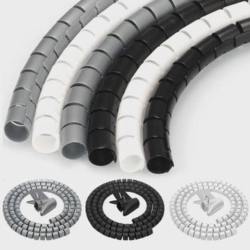 Flexibele Kabel Organizer Buiskous 2 Meter - Kabelbeschermer, Verzenden, Nieuw