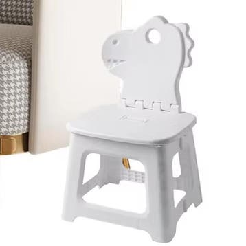 Opvouwbare Kinderkruk – Dierenstoel met Rugleuning en Greep, Verzenden, Nieuw