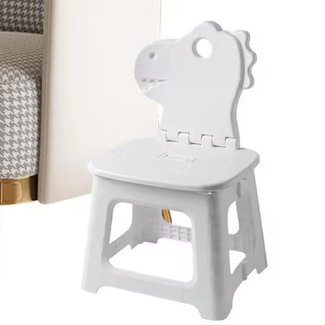 Opvouwbare Kinderkruk – Dierenstoel met Rugleuning en Greep, Huis en Inrichting, Keuken | Keukenelementen, Nieuw, Verzenden