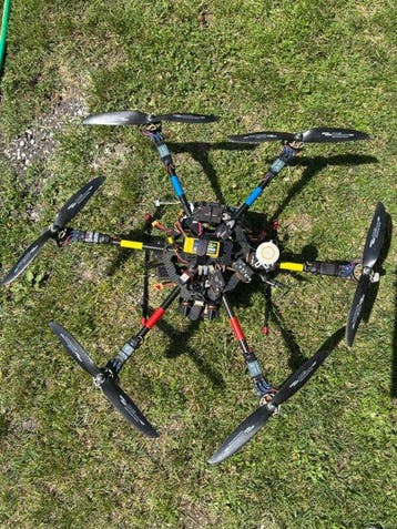 Tarot 680 Esacottero professionale Drone-camera, Nieuw