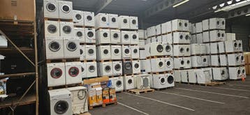 Witgoed gebruikt grote partijen, Witgoed en Apparatuur, Overige Witgoed en Apparatuur, Ophalen, Gebruikt