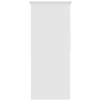 vidaXL Rolgordijn voor douche 80x240 cm wit, Verzenden, Nieuw, Wit