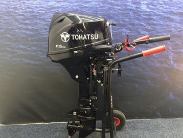 “ Tohatsu 9.9 pk injectie buitenboordmotor, 5 tot 10 pk, Viertaktmotor, Ophalen of Verzenden, Zo goed als nieuw