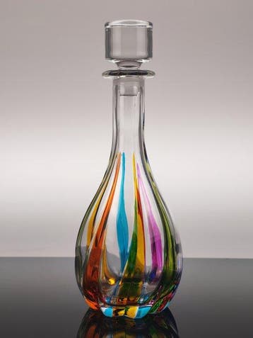 SECOLOVENTESIMO - Fles - Kristal, Emaille - Arlequin zonder