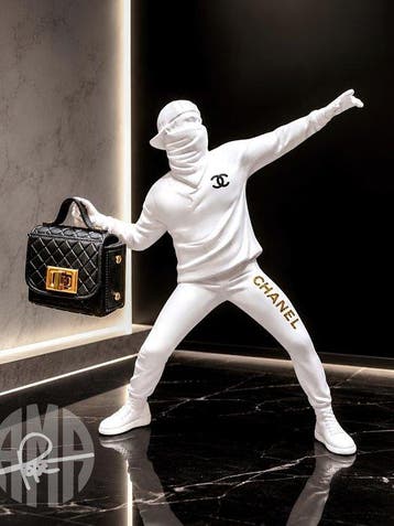 AMA • Pope (1985) - Chanel Riot - CHANEL & BANKSY