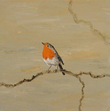 Matthieu van Riel - Roodborst, Antiek en Kunst