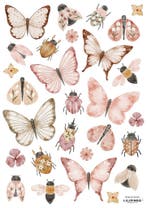 Mooie Insecten Muursticker van Lilipinso, Verzenden, Nieuw, Wanddecoratie