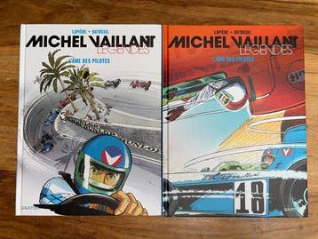 Michel Vaillant Légendes T2 + signature - 2x C - EO/TL - 2, Nieuw