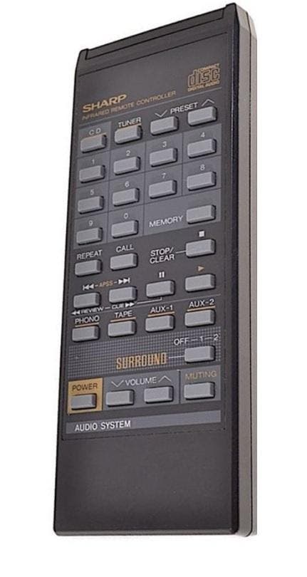 Afstandsbediening Sharp rrmcg0182afsa sc-7700cdhmk2, Audio, Tv en Foto, Afstandsbedieningen, Origineel, Nieuw, Ophalen of Verzenden