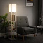 Boekenkast met Ingebouwde Lamp – 3 Planken – Zwart of Wit, Verzenden, Nieuw