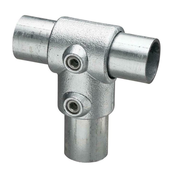 Buiskoppeling Kort T-Stuk Ø 33,7 mm Zink, Doe-het-zelf en Verbouw, IJzerwaren en Bevestigingsmiddelen, Nieuw, Verzenden