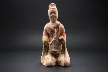 Oud Chinees, Tang-dynastie Terracotta Minqi. Met TL-test -