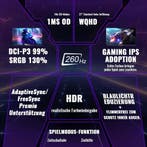 Gaming Monitor - Beeldscherm computer - 27 inch - 260Hz - WQ, Computers en Software, Monitoren, Verzenden, Zo goed als nieuw