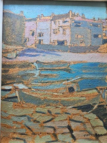 Matteo Brondy (1866-1944) - Marokkees havengezicht met