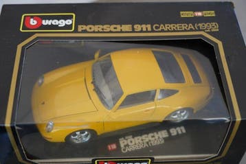 Bburago 1:18 - Model sportwagen - Porsche 911 Carrera (1993), Nieuw