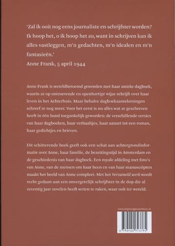 Verzameld werk 9789044623765 Anne Frank, Verzenden, Gelezen, Anne Frank