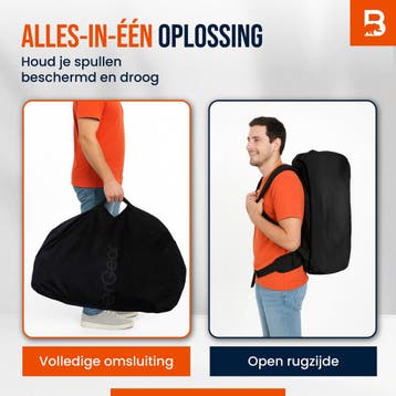 BeerGear Flightbag voor backpack en regenhoes rugzak -, Ophalen of Verzenden, Zo goed als nieuw