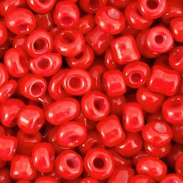 20 gram Rocailles glaskralen 8/0 (3 mm) – tangerine tango., Ophalen of Verzenden, Nieuw, Kraal
