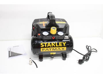 Stanley DST 101/8/6 FMXCM00 - Luchtcompressor Olievrij -, Verzenden, Zo goed als nieuw