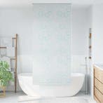 vidaXL Rolgordijn voor douche 120x240 cm bubbel, Verzenden, Nieuw, Wit