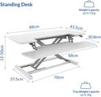 Monitor verhoger - Laptop verhoger - Bureau verhoger - 88x42, Verzenden, Zo goed als nieuw