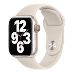 Apple Watch Siliconen Bandje Starlight Beige 49/46/45/44mm, Ophalen of Verzenden, Nieuw