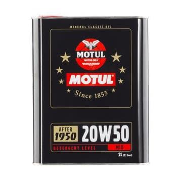 Motul Classic Oil 20W50 2L, Verzenden, Nieuw