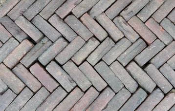 Oude gebakken dikformaten Paars Putten (op pallets), Tuin en Terras, Ophalen of Verzenden, Gebruikt, Keramiek, Klinkers