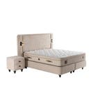 Opberg Boxspring Leonardo, Huis en Inrichting, Ophalen of Verzenden, Nieuw, Eenpersoons
