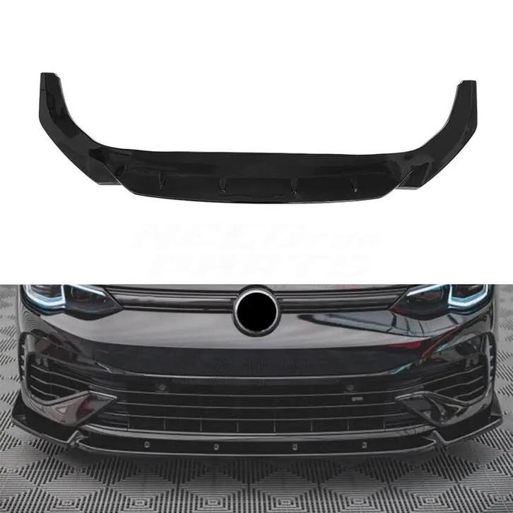 Front Splitter Voor Volkswagen Golf 8 (Hatchback) R Line &, Auto-onderdelen, Carrosserie en Plaatwerk, Ophalen of Verzenden