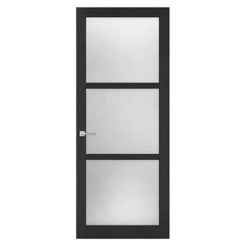 Weekamp binnendeur WK6356-C3 73x231,5 (Stomp, Matglas), Minder dan 80 cm, 215 cm of meer, Binnendeur, Nieuw