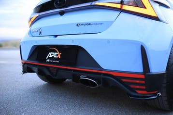 APEX - Diffuser zijsplitter geschikt voor Hyundai i20N (2020, Ophalen of Verzenden
