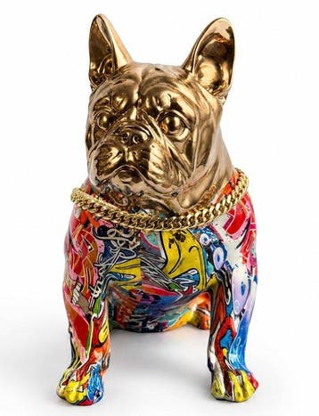 Daluxe Art - 1999 • Graffiti Dog – Gold Edition, Antiek en Kunst